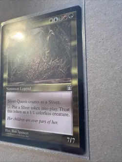 Sliver Queen Stronghold Played/Light Played Condition English MTG - Image 2