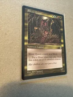 Sliver Queen Stronghold Played/Light Played Condition English MTG - Image 3