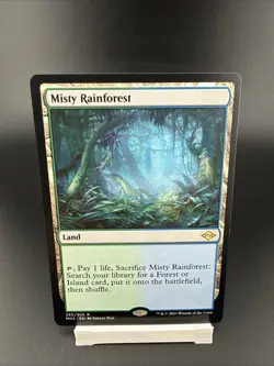 Wizards of the Coast Misty Rainforest Secret Lair Rare Land Card Regular - Image 1
