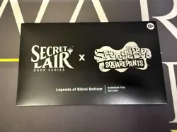 Legends of Bikini Bottom (RAINBOW FOIL) SECRET LAIR NEW SEALED - MTG - Image 1
