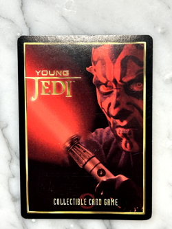 Destroyer Droid Squad #F12 Foil - Menace of Darth Maul, Young Jedi CCG card 1999 - Image 2