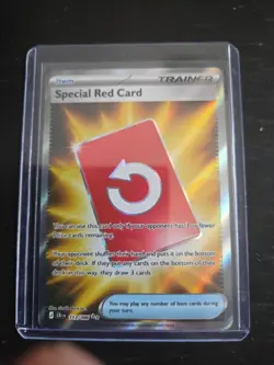 Special Red Card - Ultra Rare Pokemon Card CRI 113/086 - Image 1