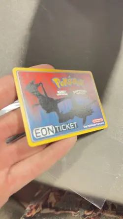 Pokemon Eon Ticket e-Reader Card Ruby & Sapphire NM - Image 2