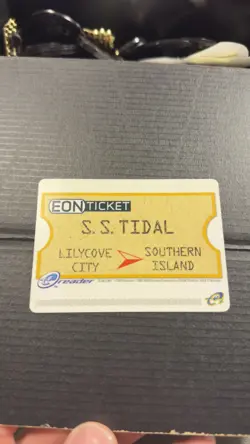 Pokemon Eon Ticket e-Reader Card Ruby & Sapphire NM - Image 3