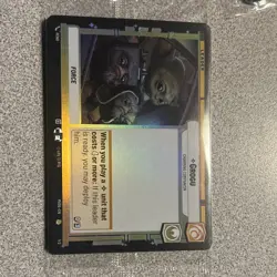 Star Wars Unlimited Grogu Leader Promo halo Foil sealed 2 card film release pack - Image 1