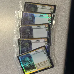 Star Wars Unlimited Grogu Leader Promo halo Foil sealed 2 card film release pack - Image 3