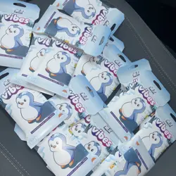 Pudgy Penguins Vibes Trading Card Game Lot of (18) Sealed Packs - Image 1