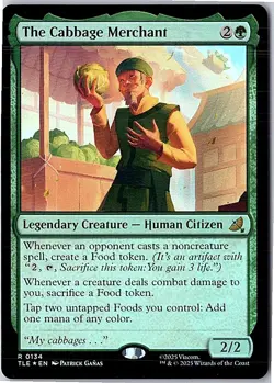 The Cabbage Merchant Avatar: The Last Airbender 134 FOIL Near Mint - Image 1