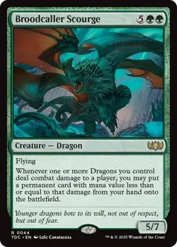MTG Broodcaller Scourge [Tarkir: Dragonstorm Commander] Near Mint Magic - Image 1