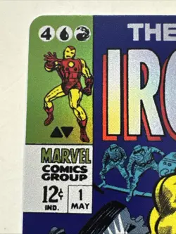 Tony Stark (Borderless)(0392) Marvel Super Heroes Foil NM Mythic EN - Image 2