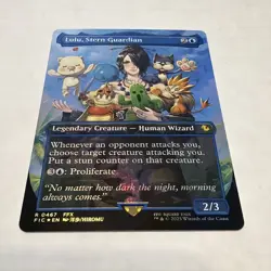 Lulu, Stern Guardian Borderless Chocobo Track Foil Commander: Final Fantasy - Image 1