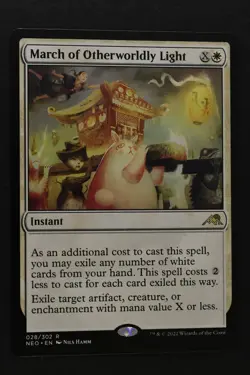 Magic The Gathering: March of Otherworldly Light - NEO - Rare NM Unplayed - MTG - Image 1