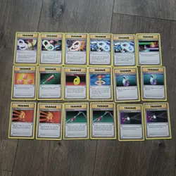 Pokemon TCG Cards 2016 Lot Of 18 Trainer Item Supporter - Image 1