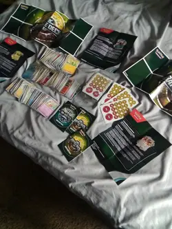 500+ Bulk Pokemon Cards + Battle Deck Mat And Accessories - Image 1