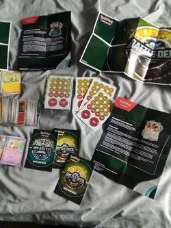 500+ Bulk Pokemon Cards + Battle Deck Mat And Accessories - Image 4