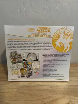 Pokemon Center Exclusive Factory Sealed Brilliant Stars Elite Trainer Box (ETB) - Image 3