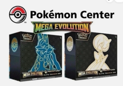 Pokemon Center 2x ETB Mega Evolution (Lucario & Gardevoir) PRESALE Ships Sept - Image 1