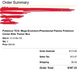 **PRESALE** Pokemon Center Phantasmal Flames ETB ✅CONFIRMED ORDER ✅ (LOT OF 2) - Image 2