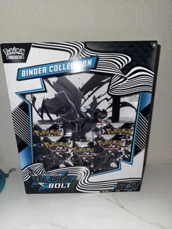 Pokemon Black Bolt SEALED Binder Collection - Image 1