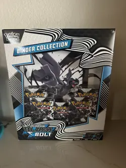 Pokemon Black Bolt SEALED Binder Collection - Image 2