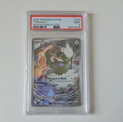 POKEMON WHITE FLARE Tornadus POKEMON CENTER ETB PROMO SVP #210 TORNADUS PSA 9 - Image 1