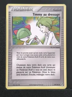 Carte Pokemon Timmy au Dressage 89/100 Ex Tempete De Sable TDS Bloc EX FR 1 - Image 2