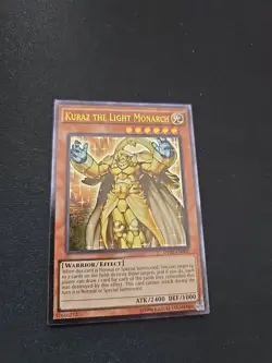 YUGIOH! KURAZ THE LIGHT MONARCH OP02-EN002 ULTIMATE RARE - Image 2