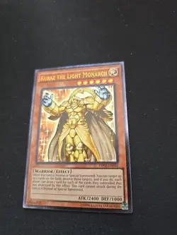 YUGIOH! KURAZ THE LIGHT MONARCH OP02-EN002 ULTIMATE RARE - Image 3