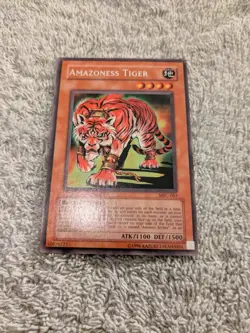 Amazoness Tiger - MFC-063 - Rare - Unlimited Edition NM YuGiOh! Magicians Force - Image 1