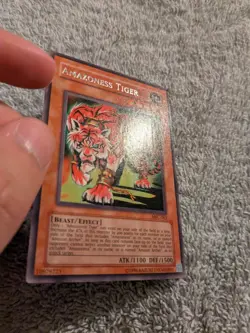 Amazoness Tiger - MFC-063 - Rare - Unlimited Edition NM YuGiOh! Magicians Force - Image 2
