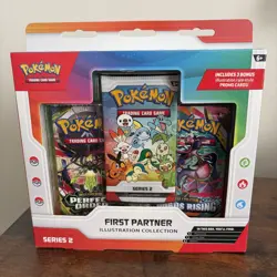 Pokemon TCG First Partner Illustration Collection Series 2 Promo Box - NEW - Image 1