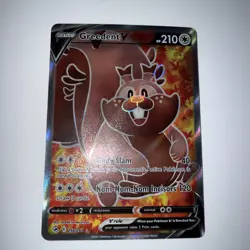 Pokemon TCG Greedent V Full Art 256/264 - Image 2