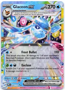 Glaceon ex 026/131 Holo Holo Prismatic Evolutions - Image 1