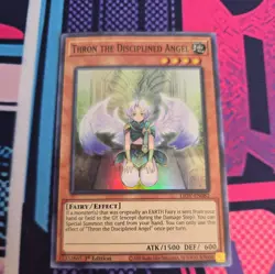 Yugioh! Thron the Disciplined Angel - LIOV-EN082 - Super Rare - 1st Edition - Image 1