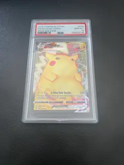 Pokemon Pikachu TCG Vivid Voltage VMAX 044/185 PSA 10 - Image 1