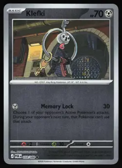 Klefki 059/088 Common Perfect Order Pokemon Reverse Holo Near Mint - Image 1