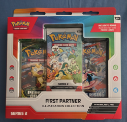 Pokemon TCG First Partner Illustration Collection S2 3 Packs +3 Promos - Image 2