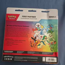 Pokemon TCG First Partner Illustration Collection S2 3 Packs +3 Promos - Image 3