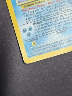 Blastoise 2/130 Base Set 2 Holo Rare Pokemon TCG - Image 3