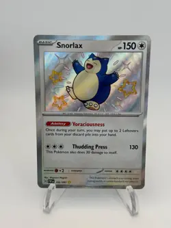 2024 Pokemon Paldean Fates Snorlax 202/091 - Image 1