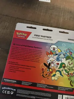 Pokemon TCG First Partner Illustration Collection Series 2 Box 3 Packs/3 Promo - Image 2
