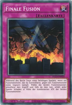 Yugioh 2x DLCS-DE020 Finale Fusion 1 Auflage - Image 1