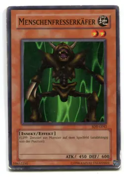 Yu-Gi-Oh! PLAYED/POOR Menschenfresserkafer Common - Image 1