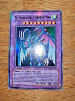 Elementarheld Storm Neos Super Rare 1. Auflage PTDN-DE043 Yu-Gi-Oh! Deutsch - Image 1