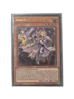 YuGiOh Dogmatika Ecclesia, the Virtuous Ultimate Rare OP18-EN001 - Image 1