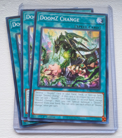 3x DoomZ Change BPRO-EN055 1st Edition Common Yugioh - Image 1