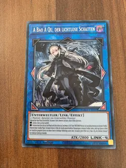 Yu-Gi-Oh! SUDA-DE049 A Bao A Qu der lichtlose Schatten Secret Rare NM 1st - Image 1