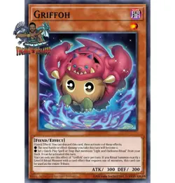 Yugioh! 1x Griffoh CORI-EN004 Ultra Rare 1st Ed NM - Image 1