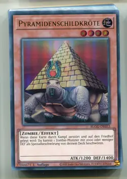 Yu-Gi-Oh! Pyramidenschildkrote Ultra Rare BLGG-DE053 - Image 1
