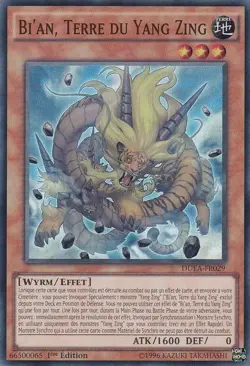Yu-Gi-Oh! - Bi'an,Terre du Yang Zing - EXC - FR - 1st - Image 1